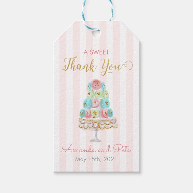 Love is Sweet Favor Gift Tag (Front)