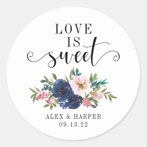 Love Is Sweet Favor Sticker Label
