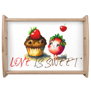 Love is Sweet Fun Serving Tray