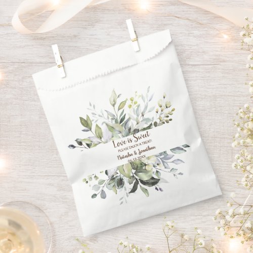 Love is Sweet Herbal Wedding Treat Favor Bag