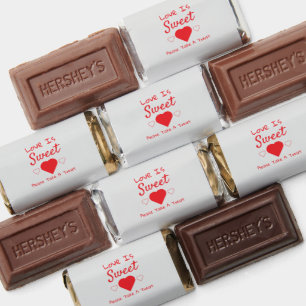 Love Is Sweet Hershey's Miniatures