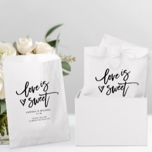 Modern Heart Team Bride Gift Bags