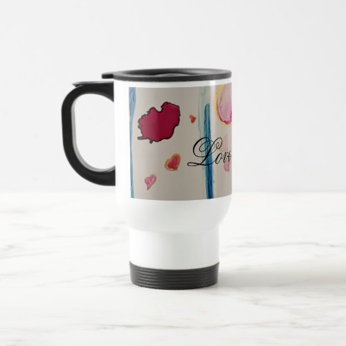 Love is Sweet_Peach Fuzz Travel Mug