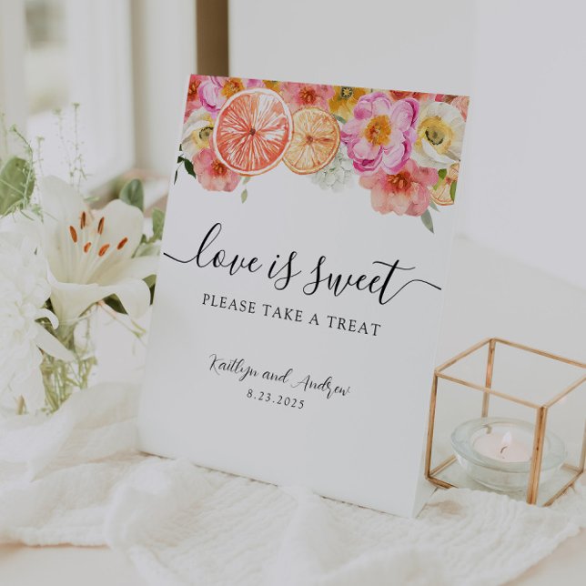 Love is Sweet Please take a Treat Sign (Creator Uploaded)