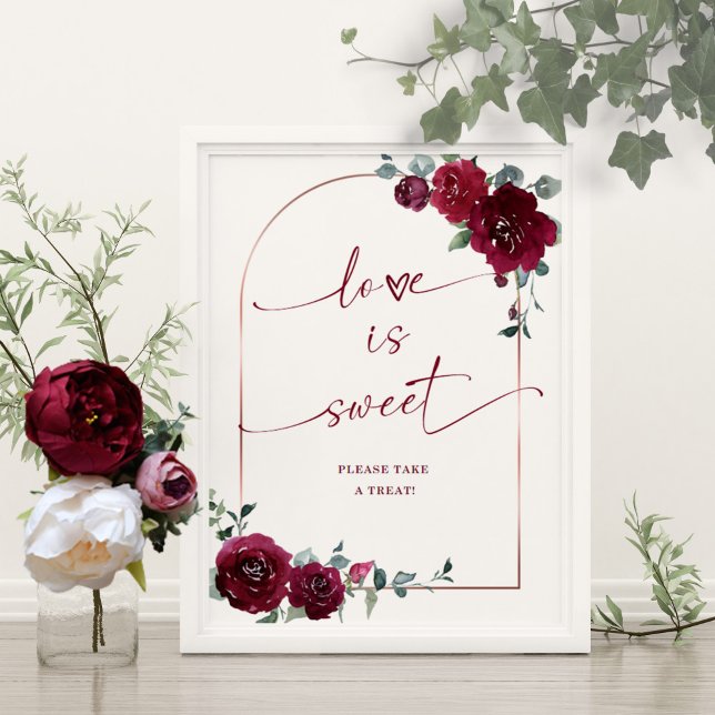 Love is Sweet Please Take A Treat Sign (Creator Uploaded)