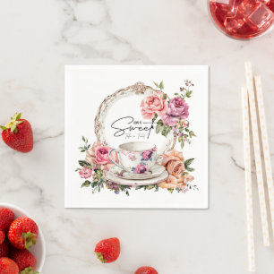 Love is Sweet Please Take a Treat Tea Party Napkins