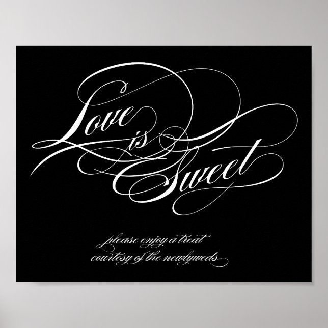 Love is Sweet Sign (Front)