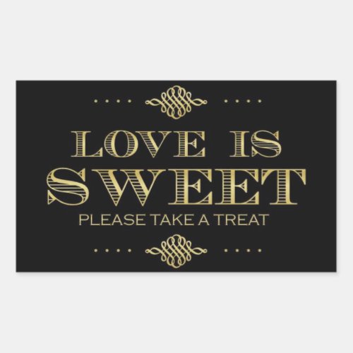 Love is Sweet Sticker