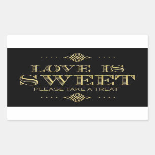 Love is Sweet Sticker