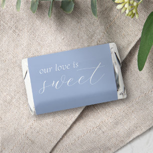 Love is Sweet   Stylish Script Wedding Event  Hershey's Miniatures