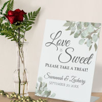 Love is Sweet Take a Treat Eucalyptus & Greenery