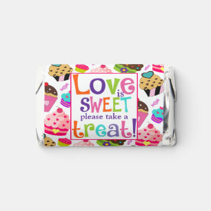 Love Is Sweet Wedding Engagement Party Hershey's Miniatures