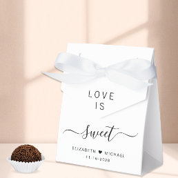 Love Is Sweet Wedding Favor Boxes