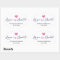 Love is Sweet Wedding Favor Stickers