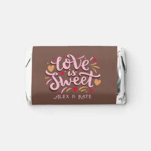  Love is Sweet Wedding Hershey's Miniatures