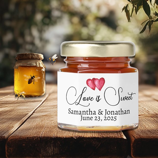 Love is Sweet Wedding  Honey Jar Favors (Creator Uploaded)