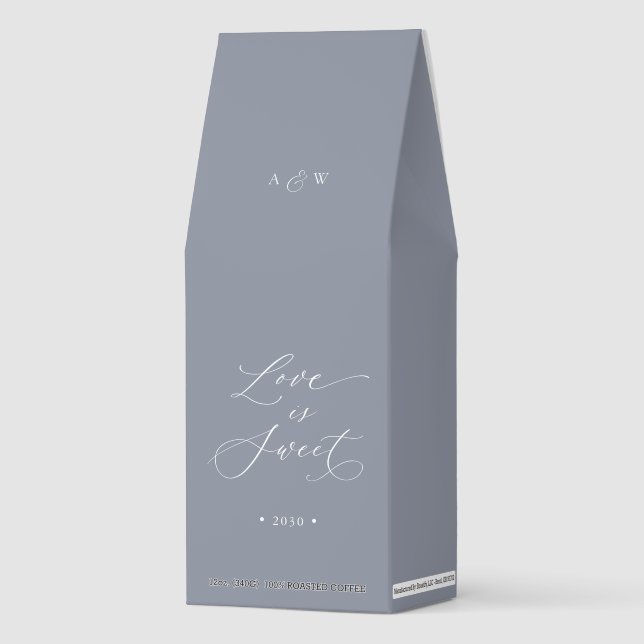 Love Is Sweet Wedding Roasted Coffee (Front)