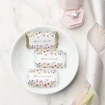 Love is Sweet Wildflower Hershey's Miniatures<br><div class="desc">Let Your Special Day Blossom with these Love is Sweet Wildflower Hershey's Miniatures! This design features stunning hand-painted watercolor florals in hues of deep purple, dusty blue, and blush pink with sage greenery. Whether you're hosting a garden party or a cozy, intimate gathering, this beautiful favor bag design will bring...</div>