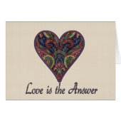LOVE is the Answer (Front Horizontal)