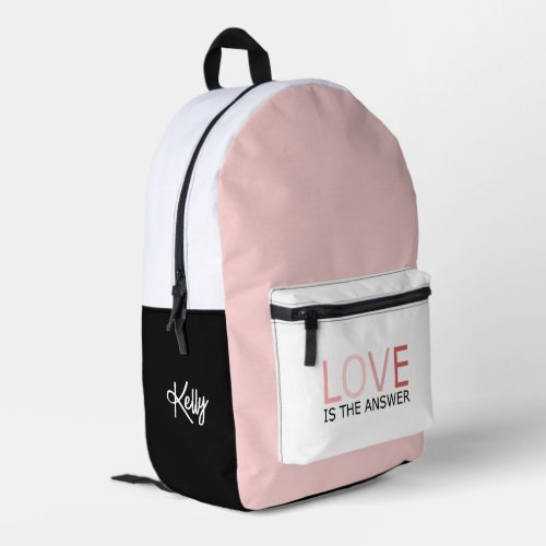 Love Is The Answer Backpack
