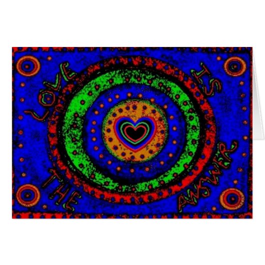 Love Is The Answer Cards (Front Horizontal)