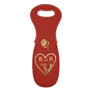 Love IS the Answer for Valentine’s Day Wine Bag