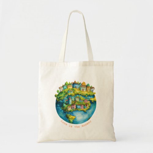 Love is the Answer  Tote Bag