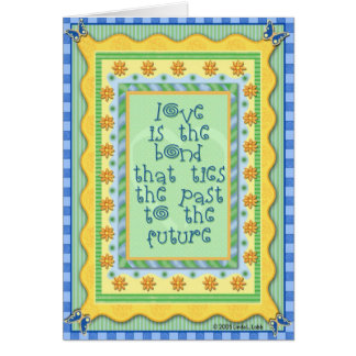 Love is the bond that ties