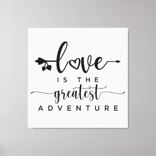 Love is the Greatest Adventure Wood Wall Art