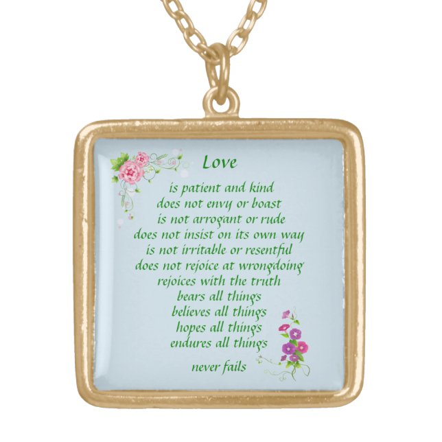Love is The Greatest - Necklace (Front)