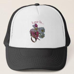 Love is trucker hat