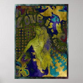 Love Is Turn On Poster