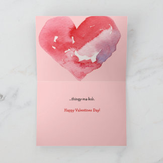 Love is .... Valentine Card