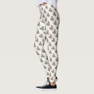Love is wild hearts leggings