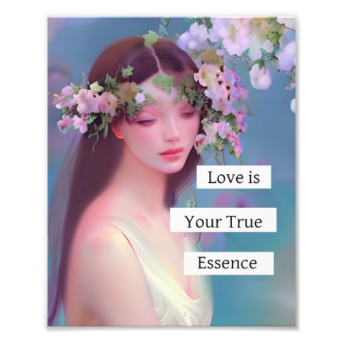 Love is Your True Essence  Fairy Like Angelic  Photo Print