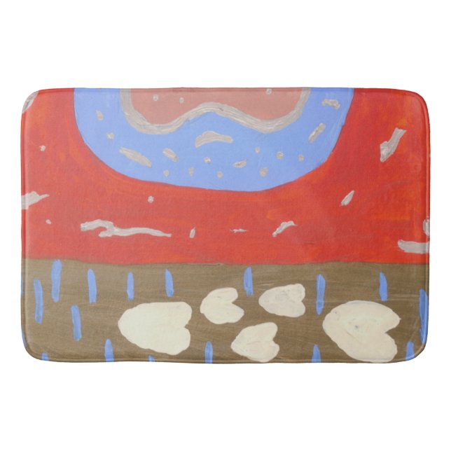 Love Isle Bath Mat (Front)