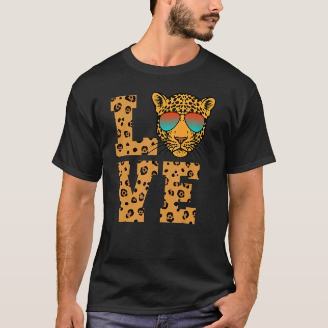 Love Jaguars Sunglasses T-Shirt (Front)