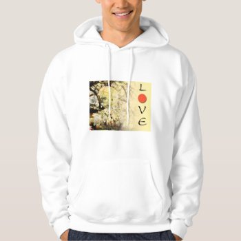 Love Japan Plum Blossoms And Lanterns Hoodie by profilesincolor at Zazzle