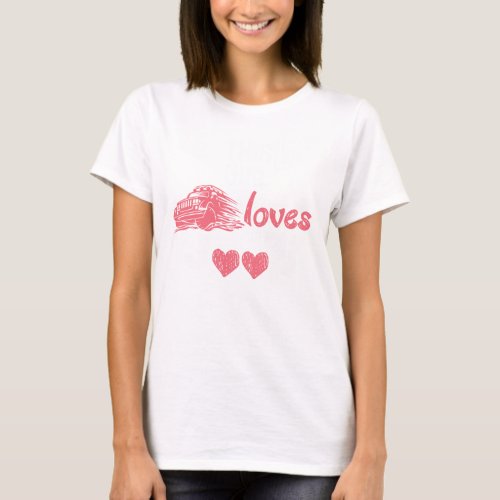 Love Jeep Womens Basic T_Shirt