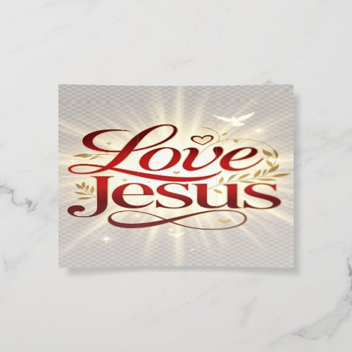 Love Jesus Brochure
