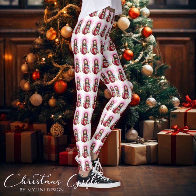 Love Jesus Christmas Leggings (Creator Uploaded)