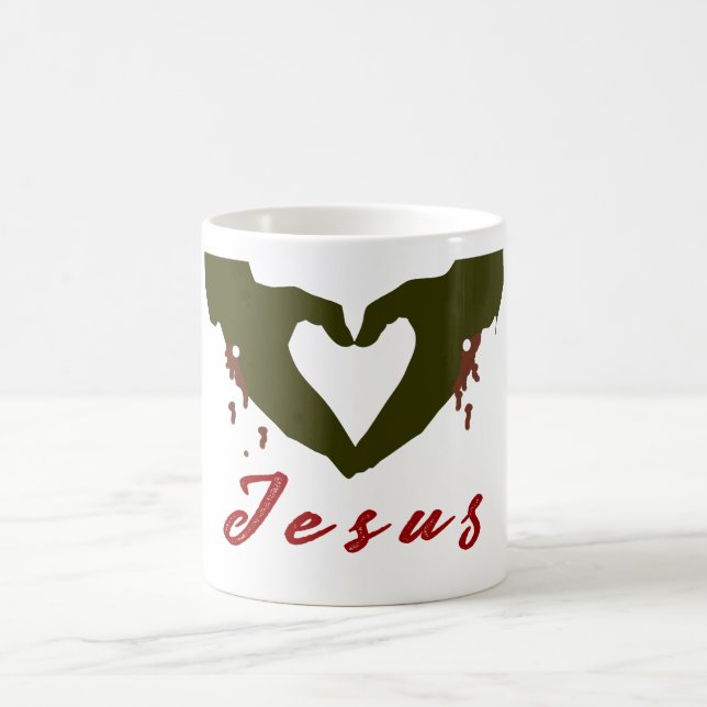 love Jesus Coffee Mug (Center)