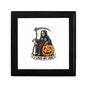 Love Job Grim Reaper Halloween Pumpkin Scythe_1 Gift Box