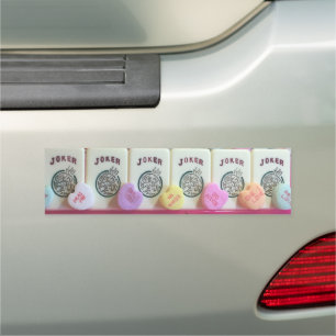 Love Jokers Bumper Magnet