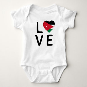 Love - Jordan Flag Baby Bodysuit