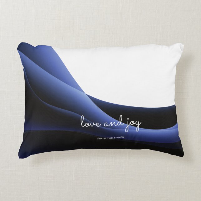 Love & Joy  Accent Pillow (Front)