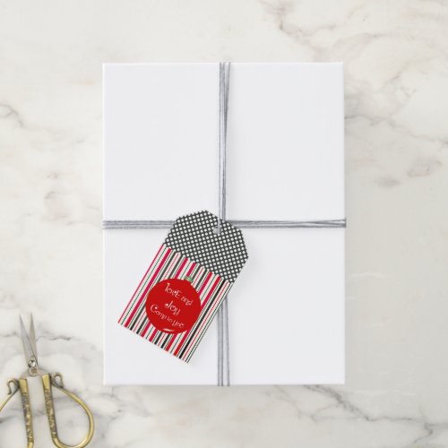 Love  Joy Come To You Holidays Gift Tags