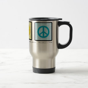 Love Joy Peace Christian travel mug