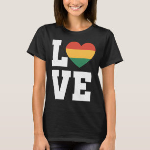 Love Juneteenth 1865 Pride African American Celebr T-Shirt