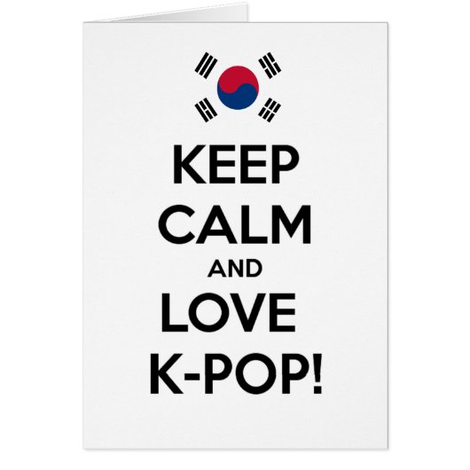 Love K-Pop! Cards (Front)